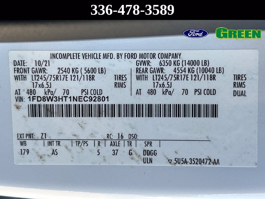 2022 Ford F-350SD XL DRW
