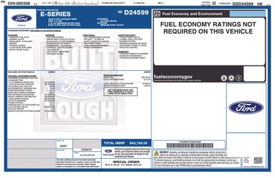2025 Ford E-350SD Base Cutaway