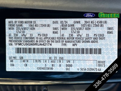 2024 Ford Escape Active