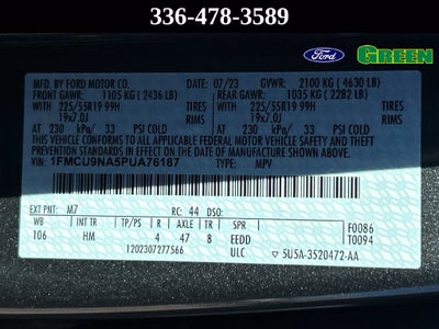 2023 Ford Escape ST-Line Select