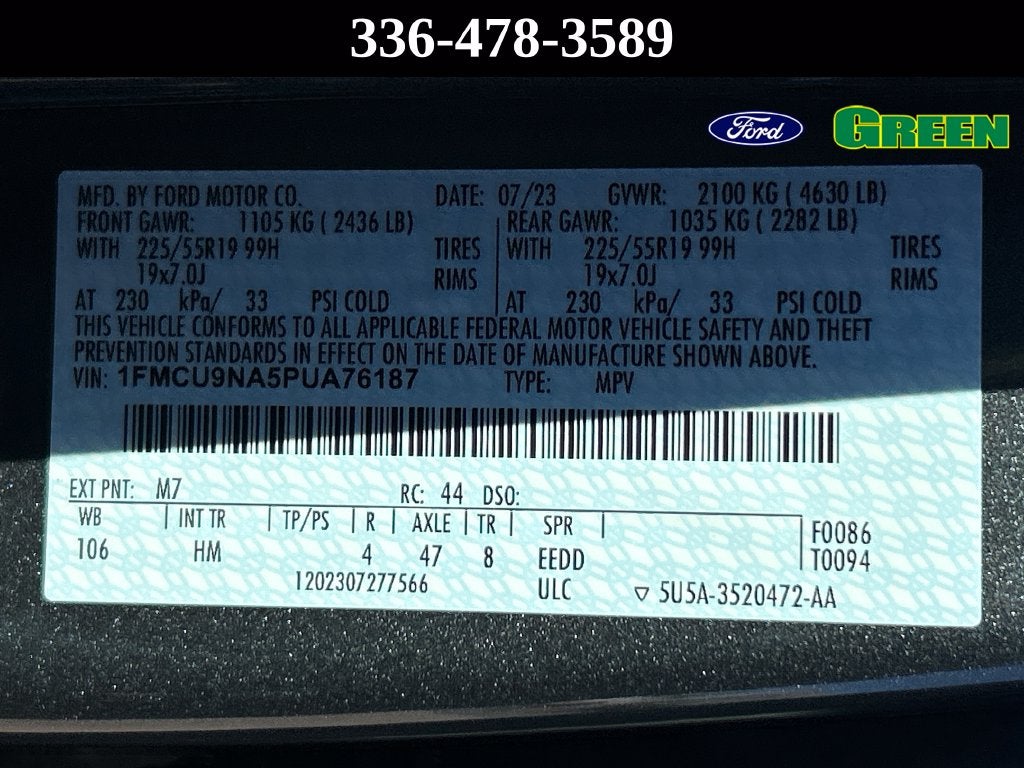 2023 Ford Escape ST-Line Select