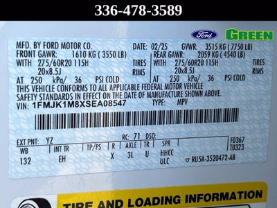 2025 Ford Expedition Max Platinum