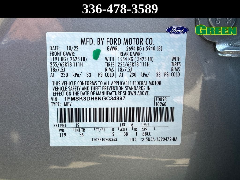 2022 Ford Explorer XLT