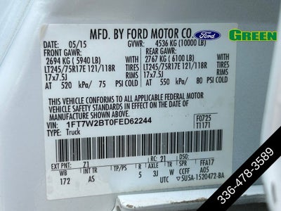 2015 Ford F-250SD XL