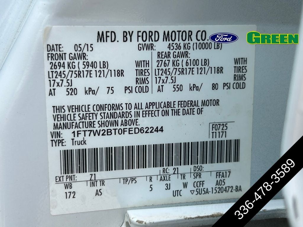 2015 Ford F-250SD XL