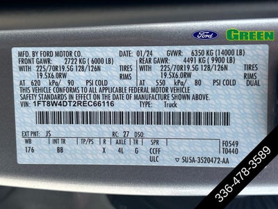 2024 Ford F-450SD Platinum DRW