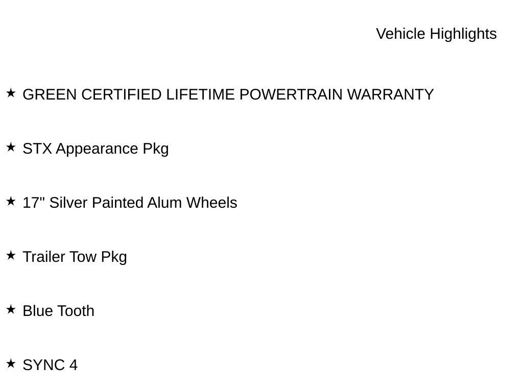2024 Ford Ranger STX