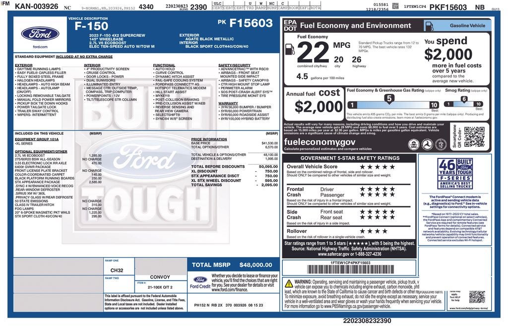 2023 Ford F-150 STX