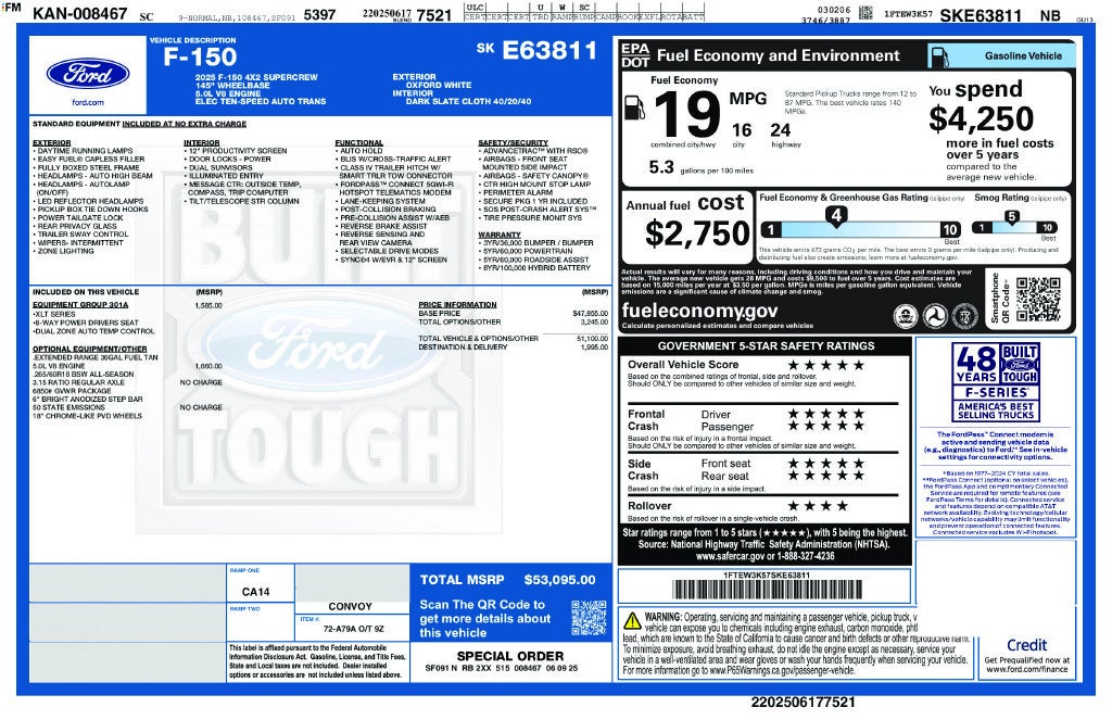 2025 Ford F-150 XLT