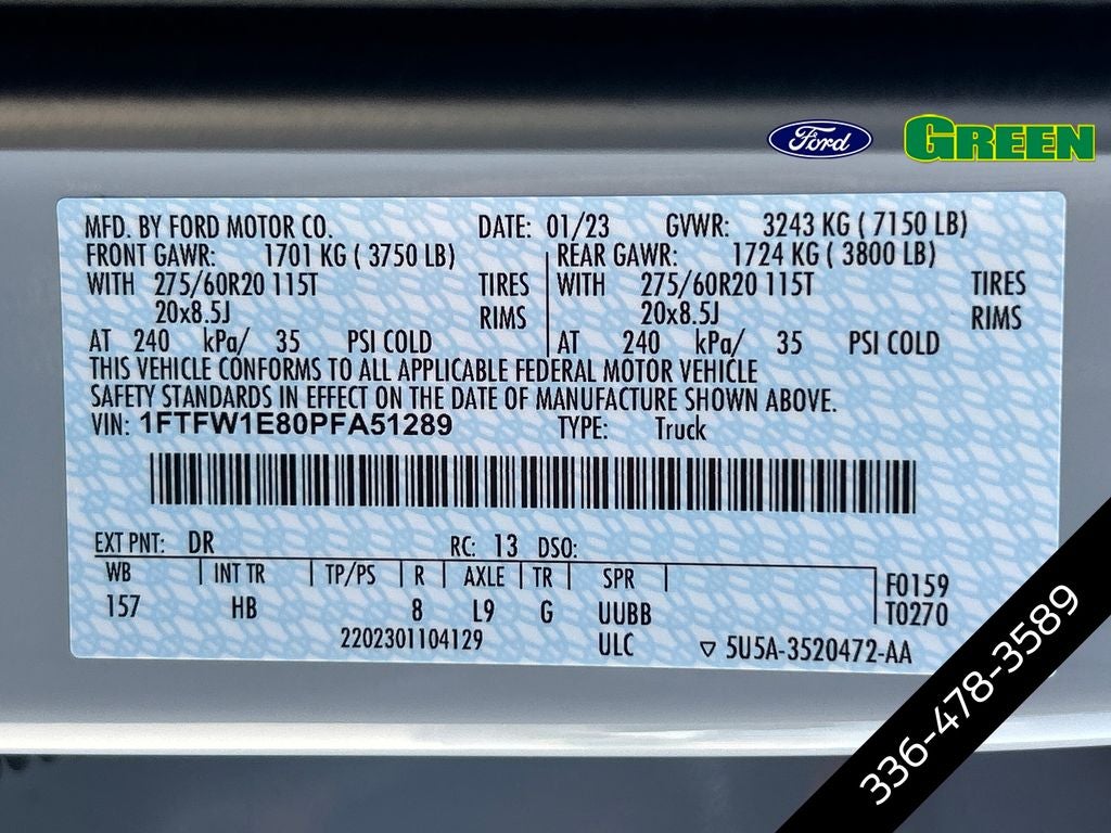 2023 Ford F-150 Lariat