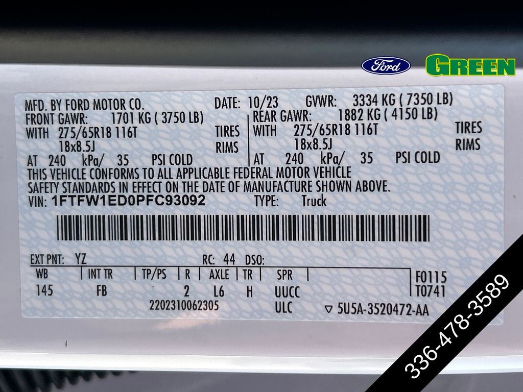 2023 Ford F-150 XLT