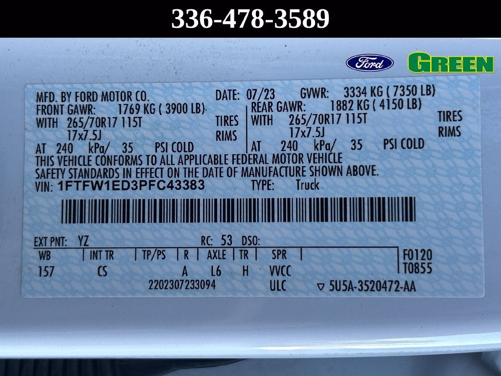 2023 Ford F-150 XL