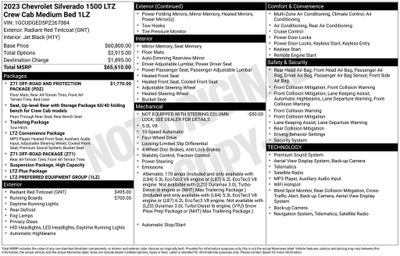 2023 Chevrolet Silverado 1500 LTZ