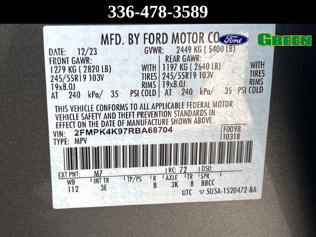 2024 Ford Edge Titanium
