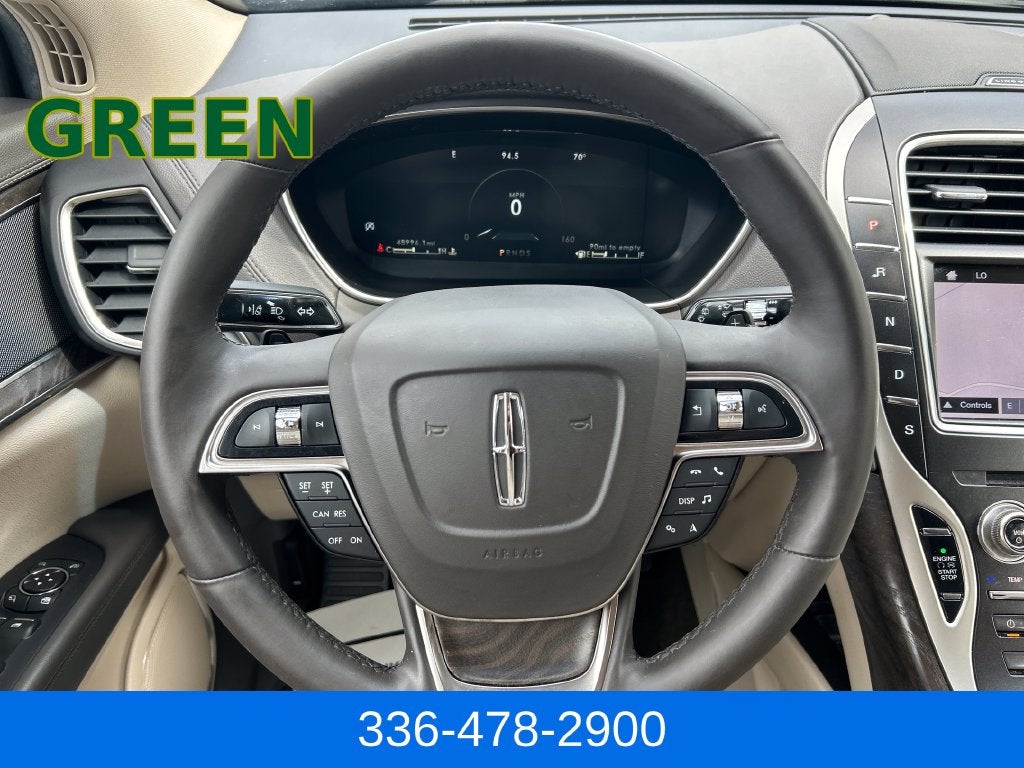 2019 Lincoln Nautilus Select