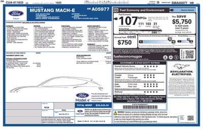 2025 Ford Mustang Mach-E Select