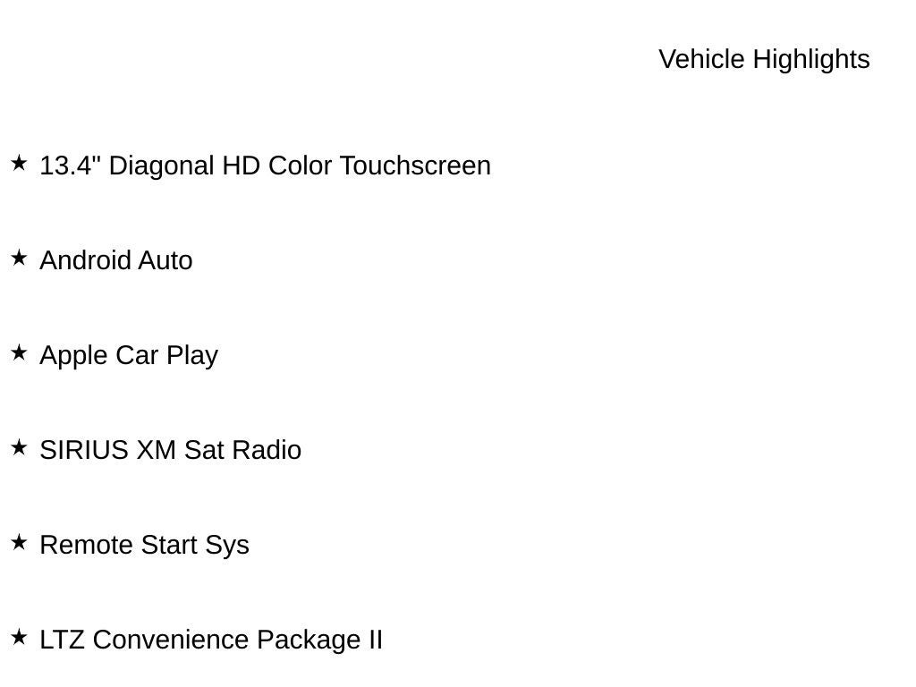 2025 Chevrolet Silverado 1500 LTZ