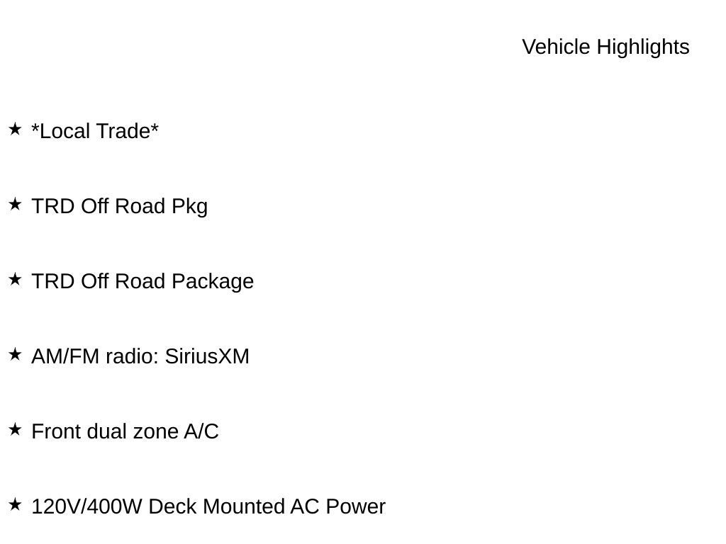 2022 Toyota Tacoma TRD Off-Road V6