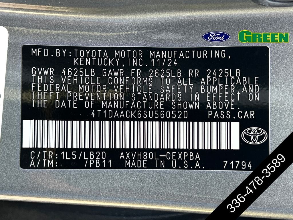 2025 Toyota Camry XSE