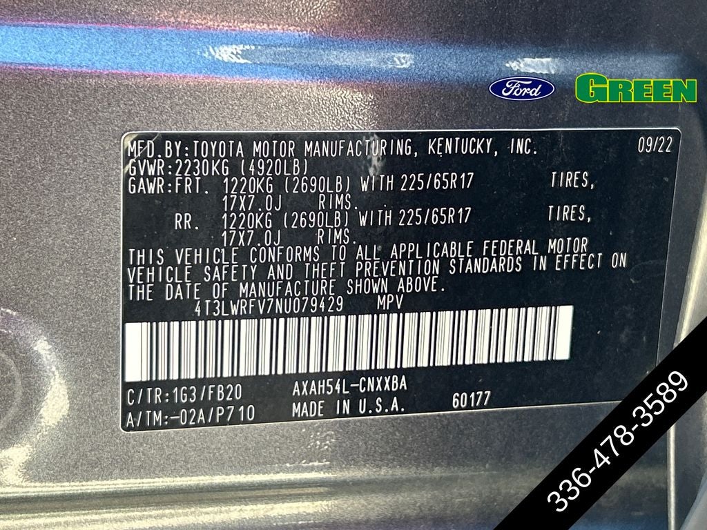 2022 Toyota RAV4 Hybrid LE