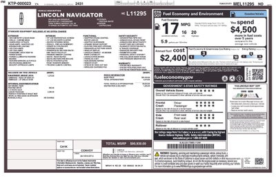 2021 Lincoln Navigator Reserve
