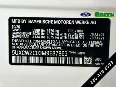 2021 BMW X7 xDrive40i