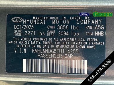 2026 Hyundai Elantra SEL Sport