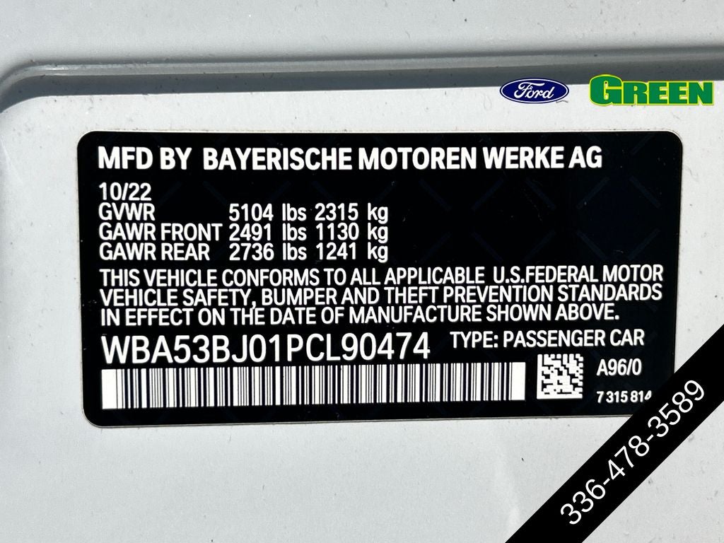 2023 BMW 5 Series 540i