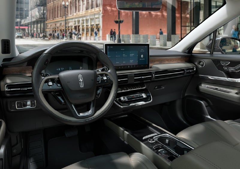 The interior dashboard of 2026 Lincoln Corsair® SUV is shown here. | Green Lincoln in Greensboro NC