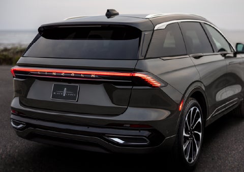 The rear of a 2026 Lincoln Black Label™ Nautilus® SUV displays full LED rear lighting. | Green Lincoln in Greensboro NC