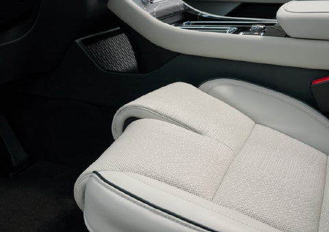 The front passenger Perfect Position seat is shown with the thigh extender adjusted.| Green Lincoln in Greensboro NC