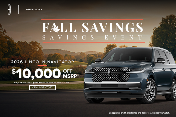 Fall Savings Sales Event